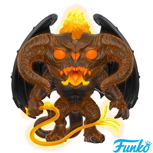 Funko POP #448 The Lord of the Rings Balrog Glow Exclusive 6 Inch Figure (NYCC Sticker)